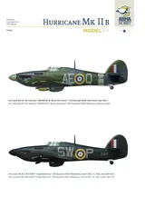 Krabice stavebnice Arma Hobby 70043 Hurricane Mk IIb Model Kit v měřítku 1/72 — obrázek 2
