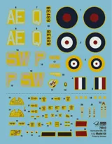 Krabice stavebnice Arma Hobby 70043 Hurricane Mk IIb Model Kit v měřítku 1/72 — obrázek 3