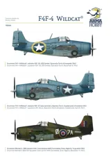 Krabice plastikové stavebnice Arma Hobby 70065 F4F-4 Wildcat Operation Torch v měřítku 1/72 — obrázek 5
