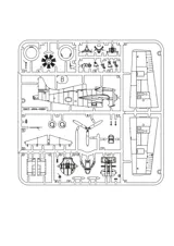 Krabice plastikové stavebnice Arma Hobby 70091 F4F-3 Wildcat Yellow Wings v měřítku 1/72 — obrázek 8