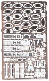 Krabice stavebnice Eduard 11167 Z-326 Trenér Master DUAL COMBO 1/48, limitovaná edice — obrázek 13