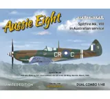 Krabice stavebnice Eduard 1188 Aussie Eight Spitfire Mk.VIII 1/48 Dual Combo — obrázek 2
