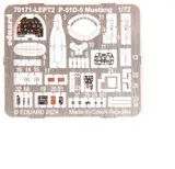 Krabice stavebnice Eduard ProfiPACK 70171 P-51D-5 Mustang v měřítku 1/72 — obrázek 12