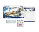 Krabice plastikové stavebnice Eduard 7476 P-51D-5 Mustang 1/72 Weekend Edition — obrázek 2