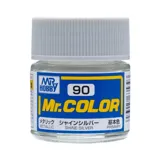 Gunze Mr. Color C090 stříbrná lesklá (10 ml)