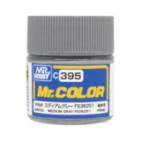 Mr.Hobby C-395 Mr. Color středně šedá FS36251 (10 ml)
