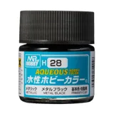 Gunze Aqueous Hobby Color H028 metalická černá (10 ml)