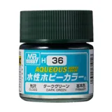 Gunze Aqueous Hobby Color H036 tmavě zelená (10 ml)
