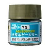 Gunze Aqueous Hobby Color H073 tmavě zelená (10 ml)