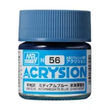 Gunze Acrysion N056 středně modrá (10 ml)