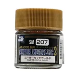 Gunze Mr. Color Super Metallic Colors II SM207 bohatá zlatá (10 ml)