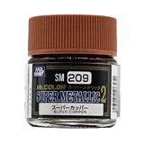 Gunze Mr. Color Super Metallic Colors II SM209 měděná (10 ml)