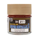 Mr.Hobby Mr. Color Super Metallic 2 SM-211 červené zlato (10 ml)