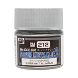 Mr.Hobby Mr. Color Super Metallic 2 SM-212 matný hliník (10 ml)