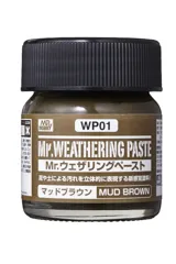Gunze Mr. Weathering Paste WP01 hnědé bahno (40 ml)