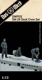 Resinové figurky Das Werk DWF009 obsluha 2cm SMK18 v měřítku 1/35 — obrázek 2
