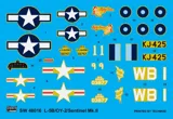 Krabice plastikové stavebnice Sword SW48016 L-5B/OY-2/Sentinel Mk.II v měřítku 1/48 — obrázek 2