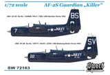 Krabice stavebnice Sword 1/72 AF-2S Guardian „Killer", palubní letoun US Navy — obrázek 2