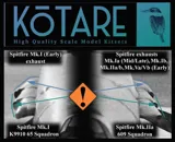 Kotare K32004 Spitfire Mk.I raná verze (1/32)