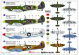 Krabice plastikové stavebnice AZ Model 1/72 Spitfire Mk.IXC Early, kód AZ7392 — obrázek 3