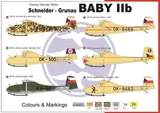 Krabice plastikové stavebnice AZ Model AZ7605 Grunau Baby IIb v měřítku 1/72 — obrázek 2