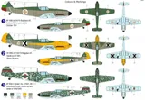 Krabice plastikové stavebnice AZ Model AZ7677 Bf 109E-3 Bulgarian Eagles v měřítku 1/72 — obrázek 2