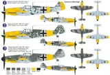 Krabice plastikové stavebnice AZ Model AZ7687 Messerschmitt Bf 109F-4/R1 Kanon Pod v měřítku 1/72 — obrázek 2