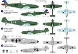 Krabice plastikové stavebnice AZ Model 1/72 Bf 109E-3 In Yugoslavian Service, kód AZ7688 — obrázek 2