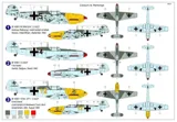 Krabice plastikové stavebnice AZ Model AZ7698 Bf 109E-1 JG.27 v měřítku 1/72 — obrázek 2