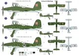 Krabice plastikové stavebnice AZ Model AZ7844 Fieseler Fi 167 Croatian AF v měřítku 1/72 — obrázek 2