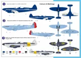 Krabice plastikové stavebnice AZ Model 1/72 Supermarine Spitfire Tr.8, kód AZP7206 — obrázek 2