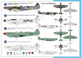 Krabice plastikové stavebnice AZ Model AZP7208 Spitfire Tr.9 Military services v měřítku 1/72 — obrázek 2