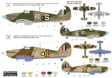 Krabice plastikové stavebnice Kovozávody Prostějov 1/72 Hawker Hurricane Mk.IIc Aces — obrázek 2