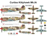 Krabice stavebnice Kovozávody Prostějov KPH7207 Kittyhawk + Bf 109F 1/72 s publikací — obrázek 3