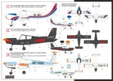 Krabice stavebnice Kovozávody Prostějov KPH7215 Zlín Z-43 Hi-Tech v měřítku 1/72 — obrázek 2