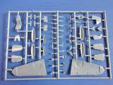 Krabice plastikové stavebnice Kovozávody Prostějov KPJ7203 Messerschmitt Bf 109E-4/7 Joypack v měřítku 1/72 — obrázek 4