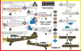 Krabice plastikové stavebnice Kovozávody Prostějov KPM0040 Piper L-4A/B Gen. Patton v měřítku 1/72 — obrázek 2