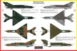 Krabice plastikové stavebnice Kovozávody Prostějov KPM0084 MiG-21MF CzAF v měřítku 1/72 — obrázek 2