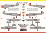 Krabice stavebnice Kovozávody Prostějov KPM0094 Hillson E-114B Air Baby v měřítku 1/72 — obrázek 2
