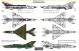 Krabice plastikové stavebnice Kovozávody Prostějov KPM0122 MiG-21PFM Fishbed F v měřítku 1/72 — obrázek 2