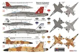 Krabice plastikové stavebnice Kovozávody Prostějov KPM0163 F-18A/C Hornet v měřítku 1/72 — obrázek 2