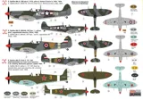 Krabice plastikové stavebnice Kovozávody Prostějov KPM0167 Supermarine Spitfire Mk.IX Stars 1/72 — obrázek 2