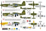 Krabice plastikové stavebnice Kovozávody Prostějov KPM0247 P-51B Mustang Malcolm v měřítku 1/72 — obrázek 2