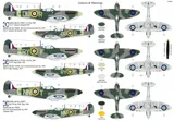 Krabice plastikové stavebnice Kovozávody Prostějov KPM0304 Spitfire Mk.IIa v měřítku 1/72 — obrázek 2
