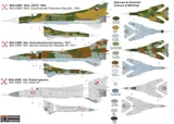 Krabice plastikové stavebnice Kovozávody Prostějov KPM0308 MiG-23MF Warsaw Pact II. v měřítku 1/72 — obrázek 2