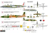 Krabice stavebnice Kovozávody Prostějov KPM0444 Fouga CM-170 Magister v měřítku 1/72 — obrázek 2