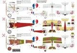 Krabice plastikové stavebnice Kovozávody Prostějov 1/72 Nieuport Ni-16 Aces, kód KPM0451 — obrázek 2