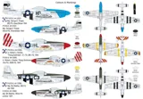 Krabice plastikové stavebnice Kovozávody Prostějov KPM0483 P-51D-5 Mustang „Aces" v měřítku 1/72 — obrázek 2
