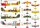 Krabice plastikové stavebnice KPM 1/72 de Havilland DH-82A Tiger Moth International — obrázek 2