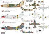 Krabice plastikové stavebnice Kovozávody Prostějov KPM0530 Dassault MD-450 Ouragan 1/72, izraelské letectvo — obrázek 2